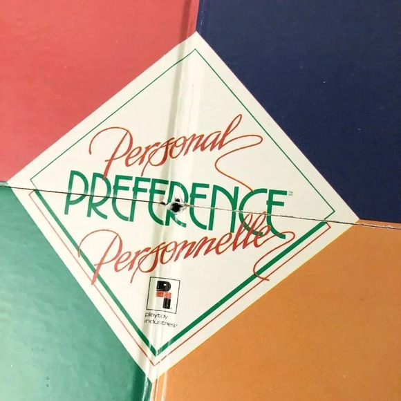 1987 Personal Preference  Board Game Playtoy Industries - Picture 6 of 16